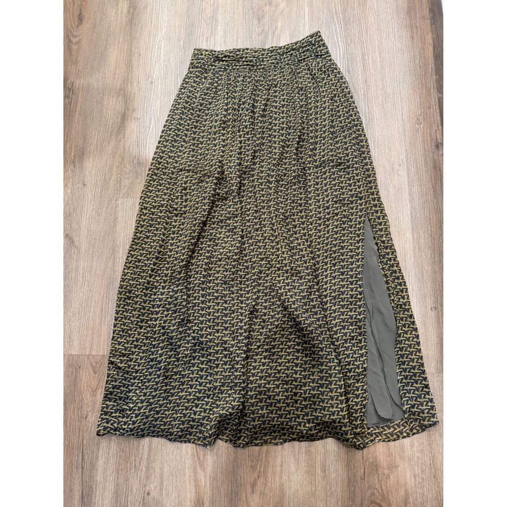 Zadig Voltaire Jade Mousseline ZV Lurex‎ Maxi Skirt Size 36